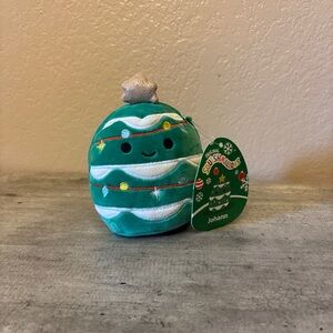 Squishmallows Johann Festive Green Tree Plush w/ Tags